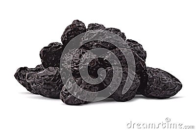 Dried plums, prunes Stock Photo