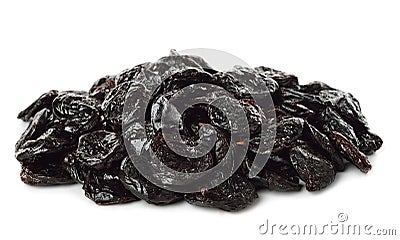 Dried prunes Stock Photo