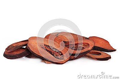 Dried Quince Fruit Stock Photo