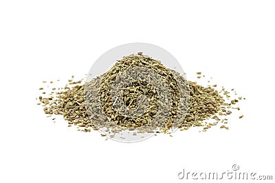 Dried seeds of anise Stock Photo