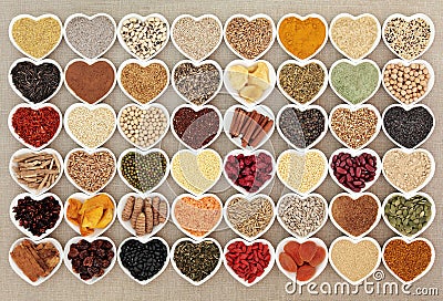 Dried Super Health Food Stock Photo