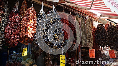 Dried veggetables Stock Photo