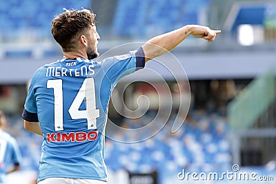 Dries Mertens Editorial Stock Photo