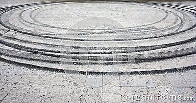 Drift circles Stock Photo