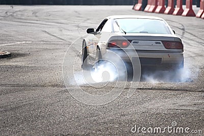 Drift Racing Stock Photo