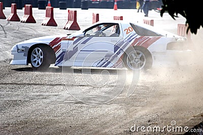 Drift Racing Stock Photo