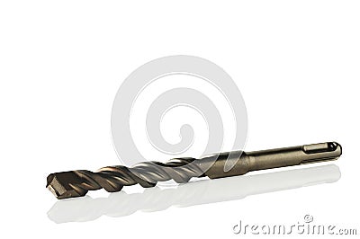 Drill bit for brick and concrete Stock Photo