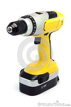 Drill powertools Stock Photo