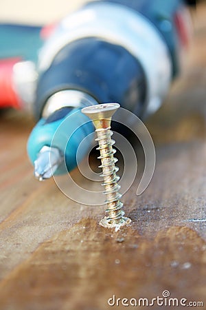 Drill and Stock Photo