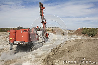 Drilling machine Stock Photo