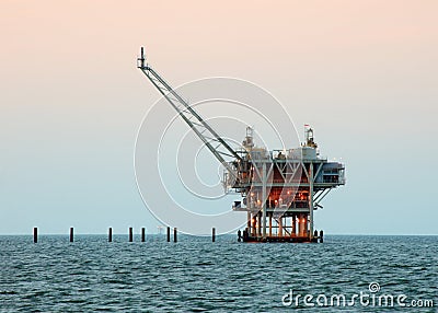 Drilling Rig Stock Photo