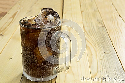 Drink soda cola cup glass caffeine liquid concept Stock Photo