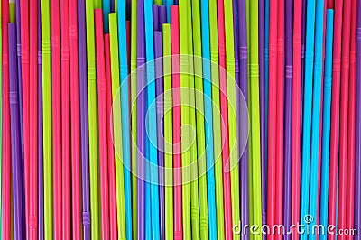 Drinking straw Stock Photo