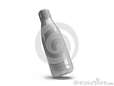 Drinking Tumbler Bottle 3D Illustration Mockup Scene Stock Photo