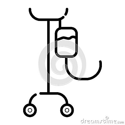 Drip bulb icon Cartoon Illustration