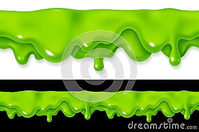 Dripping oozing slime design Vector Illustration