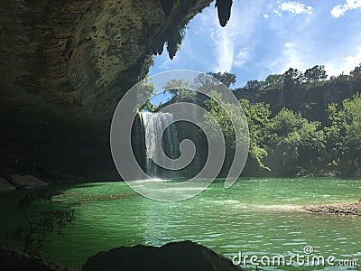 Dripping Springs Stock Photo