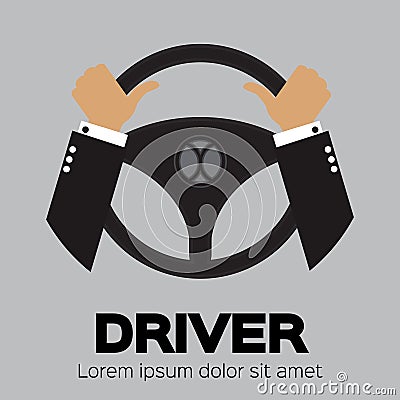 Driver design element Vector Illustration