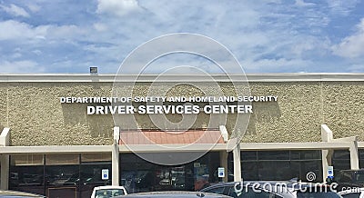 Driver Services Center, Department of Homeland Security Stock Photo