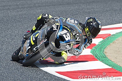 Driver Vietti Ramus, Celestino. Moto3. Junior Team VR46 Editorial Stock Photo