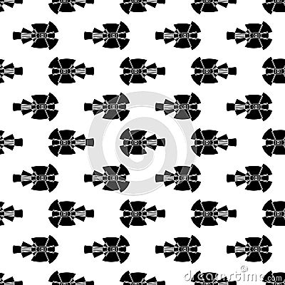 Driverless car sensor pattern seamless vector Vector Illustration