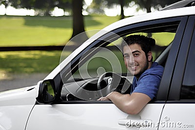 Driving Stock Photo