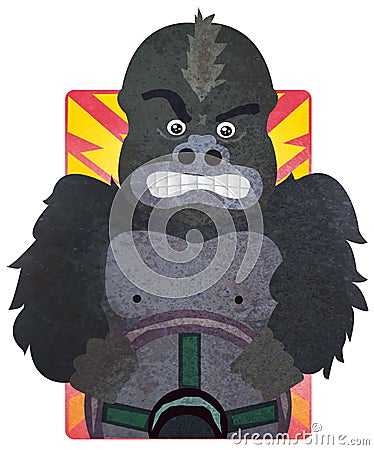 Driving Moods - Gorilla Stock Photo