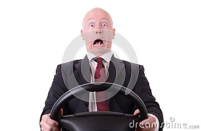 Driving shock Stock Photo