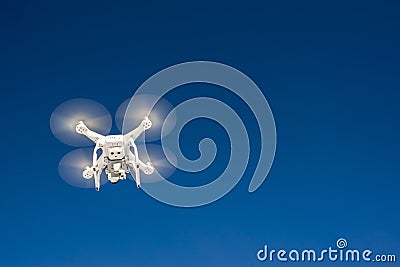 Dron seen from below Stock Photo