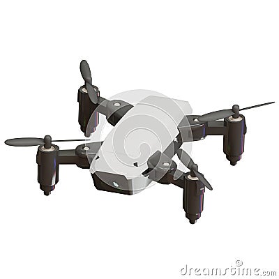 drone cemera front view Stock Photo