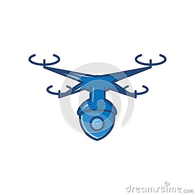 drone icon Vector Illustration