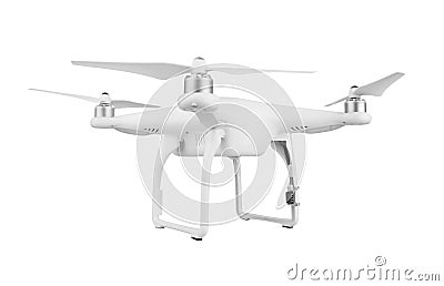 Drone, quadrocopter Stock Photo