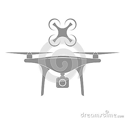 Drone Vector Illustration