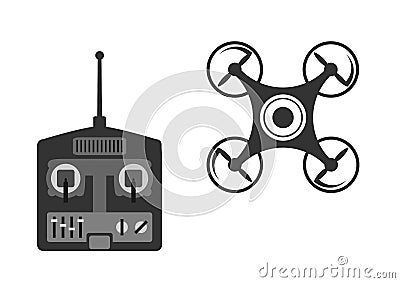 Drone Vector Illustration