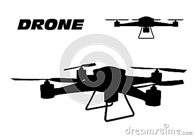 Drone Vector Illustration