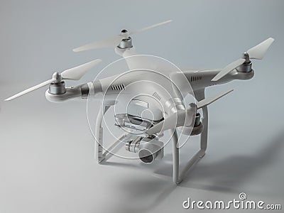 Drones for mobile photography and video. Stock Photo