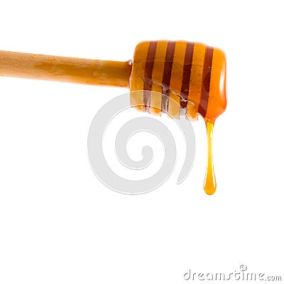 Drop of honey Stock Photo