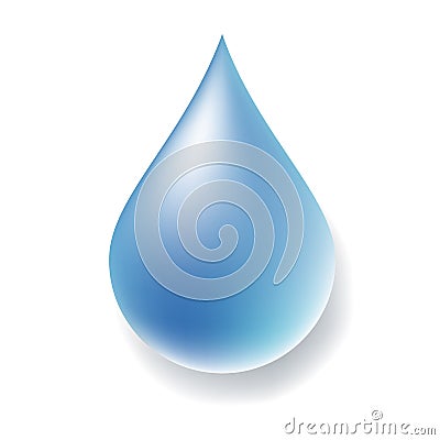 Drop of water Vector Illustration