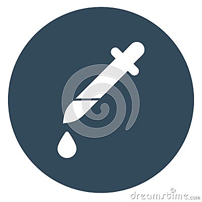 Dropper Isolated Vector icon which can be easily modified or edit Vector Illustration