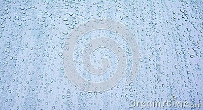 Drops on a colored background, beautiful background Stock Photo