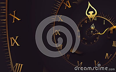 Droste effect background. Abstract design for concepts related to time Stock Photo