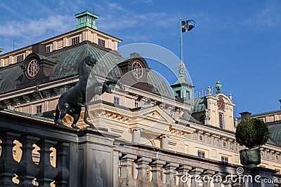 Drottningholm Palace Stockholm Sweden Editorial Stock Photo