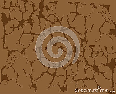 Drought background Vector Illustration