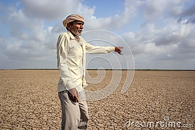 Drought - India Editorial Stock Photo