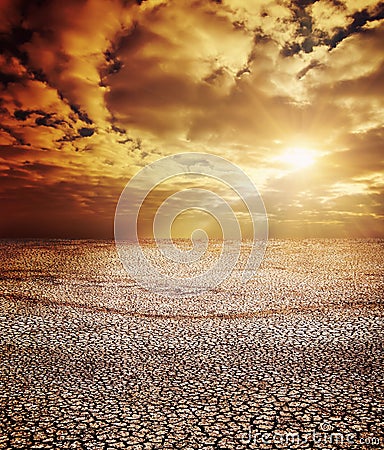 Drought land Stock Photo