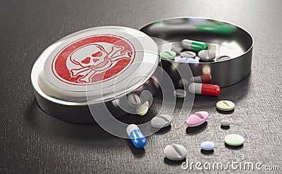 Drug or substance abuse Stock Photo