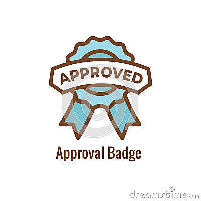 Drug Testing & Safety Approval Icon Vector Graphic w Rounded Edges Vector Illustration