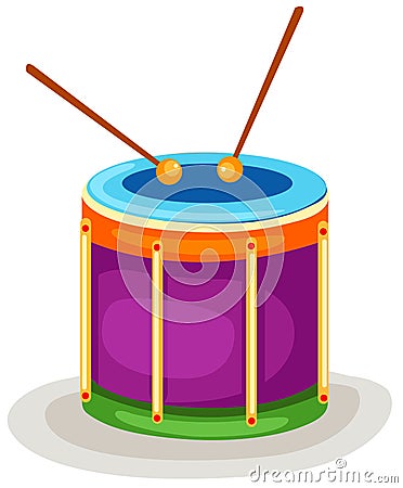 Drum Vector Illustration