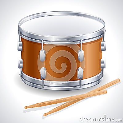 Drum Vector Illustration