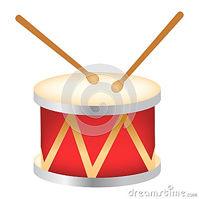 Drum Vector Illustration